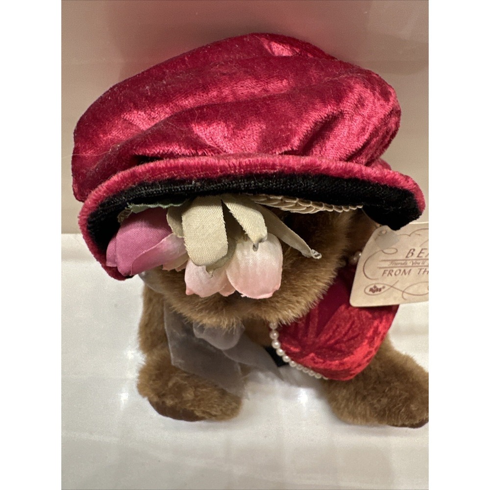 Russ Dutchess Beanie Bear Beanie Plush Stuffed Animal With Tag - Picture 4 of 8